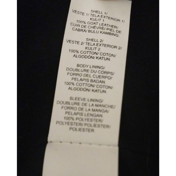 Lucky Brand Edgy Women’s Black Zip Up Moto Jacket Size Large Style 7W30594C170 - Picture 10 of 13